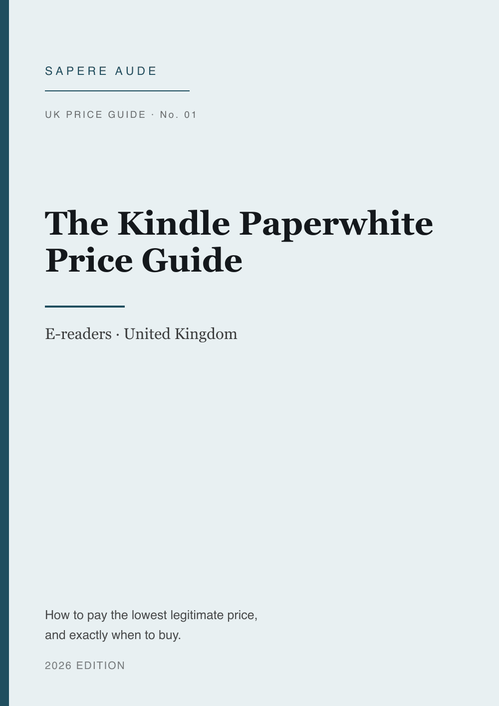 Sapere Aude price guide covers — photo 1 of 5